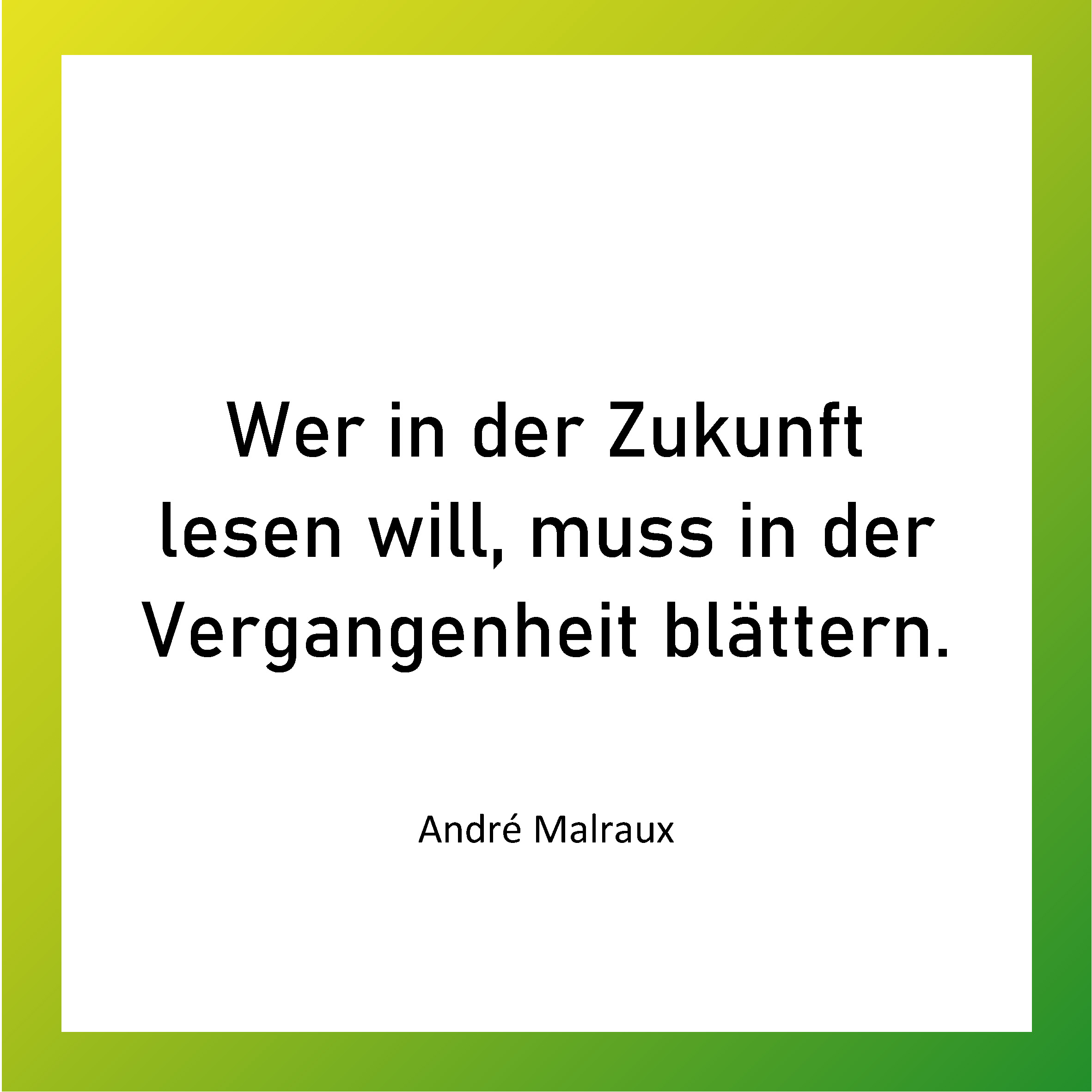 Spruch der Woche